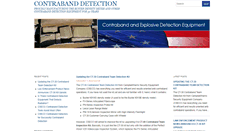 Desktop Screenshot of contraband-detection.com